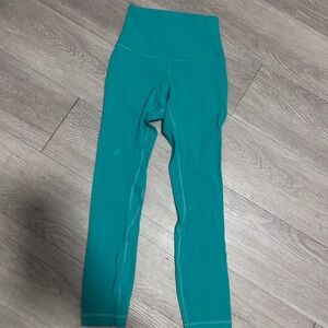 lululemon athletica Teal High-Rise Leggings